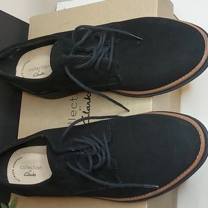 Clarks Nubuck Shoes